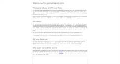Desktop Screenshot of gomailsend.com